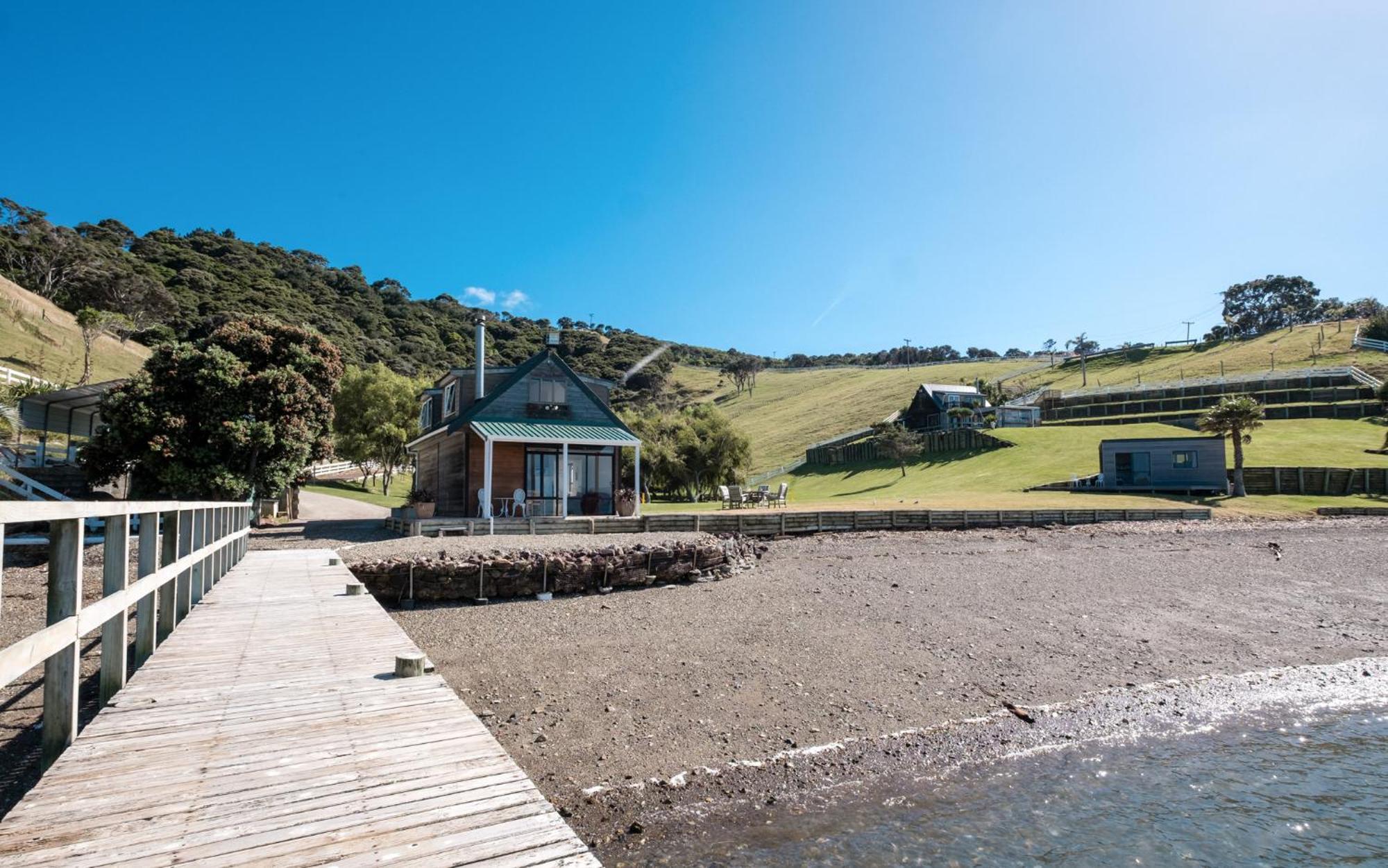 Waiheke Waters Edge Villa Omiha Exteriör bild